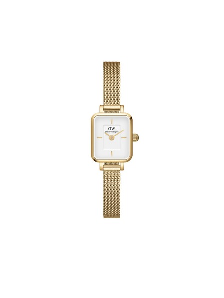Daniel Wellington Dámské hodinky Daniel Wellington Quadro Mini Evergold DW00100725