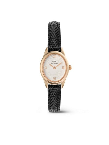 Daniel Wellington Dámské hodinky Daniel Wellington Ophelia Mini Lizard Guilloché kožené DW00100893