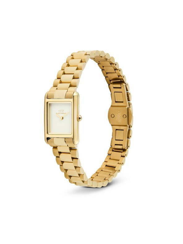 Daniel Wellington Dámské hodinky Daniel Wellington Bound Mini 3-Link hranaté DW00100931