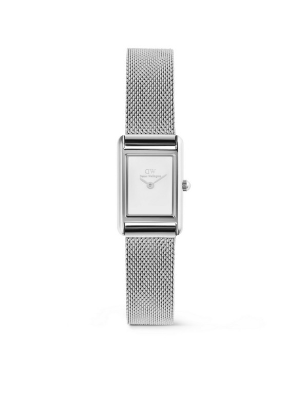 Daniel Wellington Dámské hodinky Daniel Wellington Bound Mini mesh hranaté DW00100927