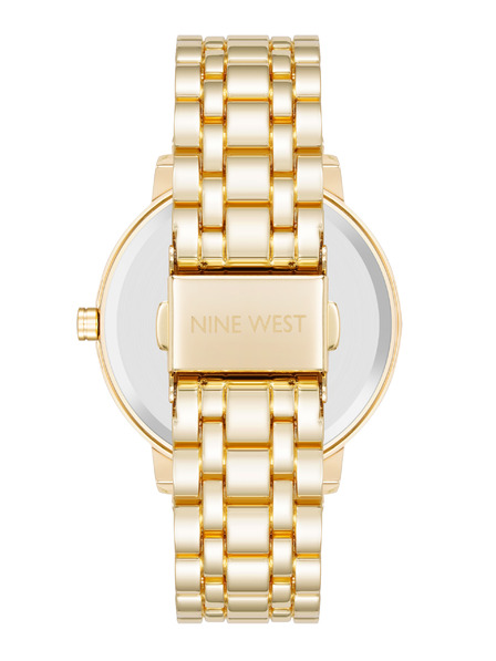 Nine West	 Dámské kulaté hodinky Nine West NW/3060SVGB