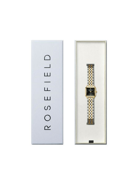 Rosefield Dámské hranaté hodinky Rosefield Boxelle BBDSG-B07