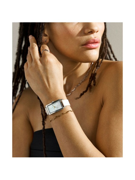 Skagen Dámské hranaté hodinky Skagen HAGEN SKW3141