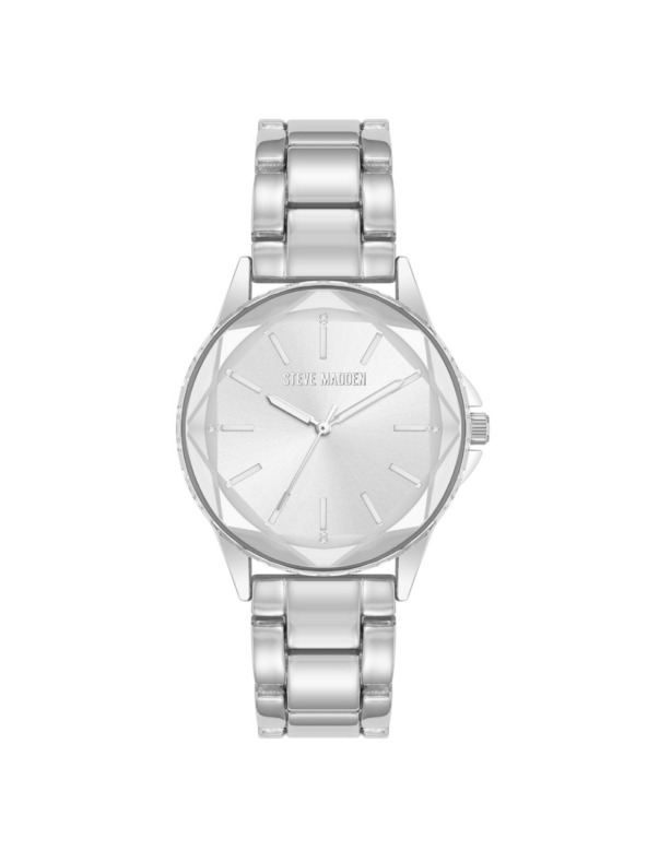 Steve Madden Dámské kulaté hodinky Steve Madden SM/8155SVSV