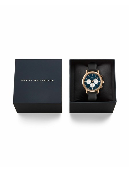 Daniel Wellington Daniel Wellington pánské hodinky Iconic Chronograph Sheffield Panda DW00100877