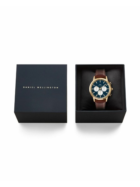 Daniel Wellington Daniel Wellington pánské hodinky Iconic Chronograph St Mawes Panda DW00100875