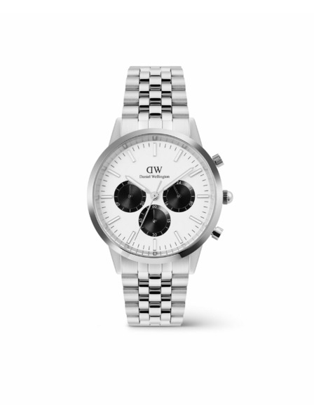 Daniel Wellington Daniel Wellington pánské hodinky Iconic Chronograph Arch 5-Link Panda DW00100872