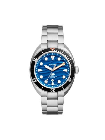 Fossil Pánské kulaté hodinky Fossil BREAKER FS6064