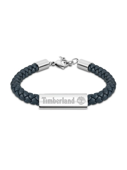 Timberland Timberland pánský náramek kožený modrý TDAGB0001806