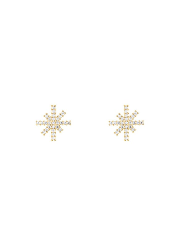 Daniel Wellington Dámské ocelové náušnice Daniel Wellington Mirelle Star DW00401611