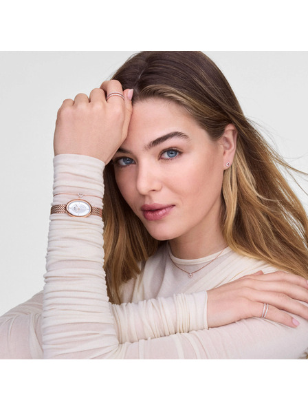 Daniel Wellington Dámské ocelové náušnice Daniel Wellington Mirelle Heart DW00401609