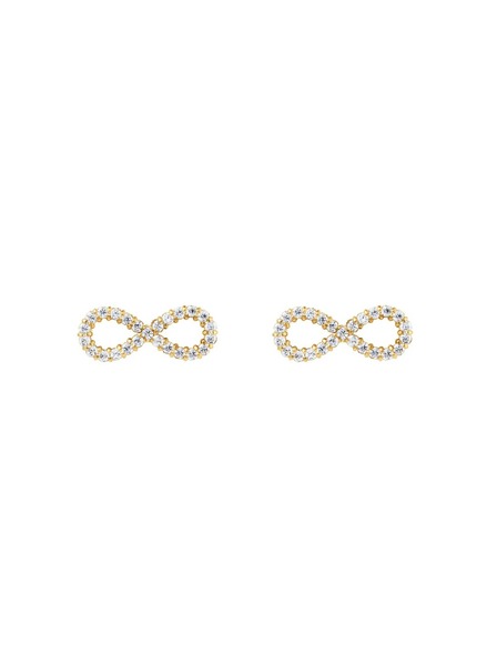 Daniel Wellington Dámské ocelové náušnice Daniel Wellington Mirelle Infinity DW00401614