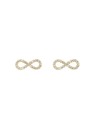 Daniel Wellington Dámské ocelové náušnice Daniel Wellington Mirelle Infinity DW00401614