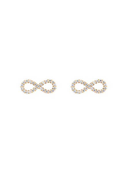 Daniel Wellington Dámské ocelové náušnice Daniel Wellington Mirelle Infinity DW00401615