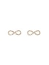 Daniel Wellington Dámské ocelové náušnice Daniel Wellington Mirelle Infinity DW00401615