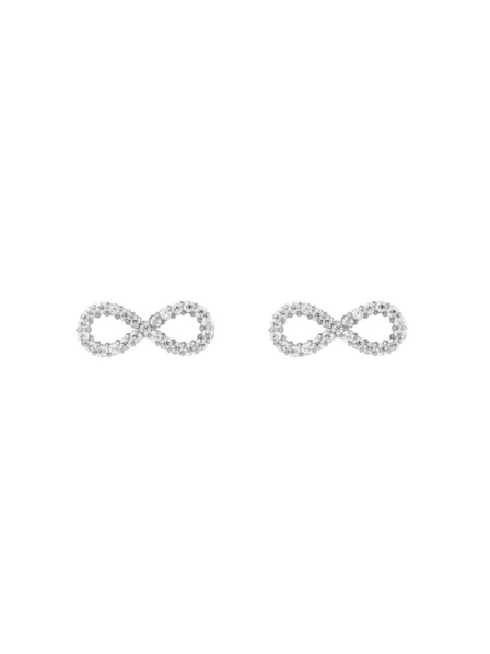 Daniel Wellington Dámské ocelové náušnice Daniel Wellington Mirelle Infinity DW00401616