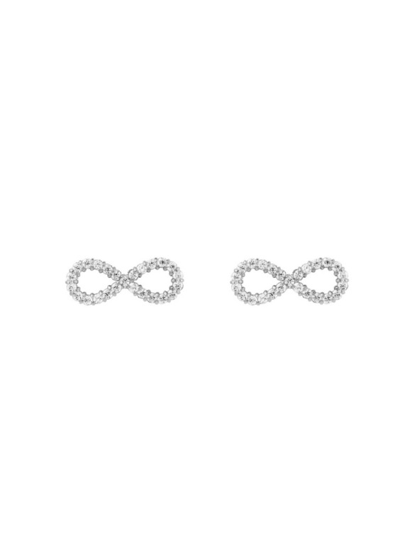 Daniel Wellington Dámské ocelové náušnice Daniel Wellington Mirelle Infinity DW00401616