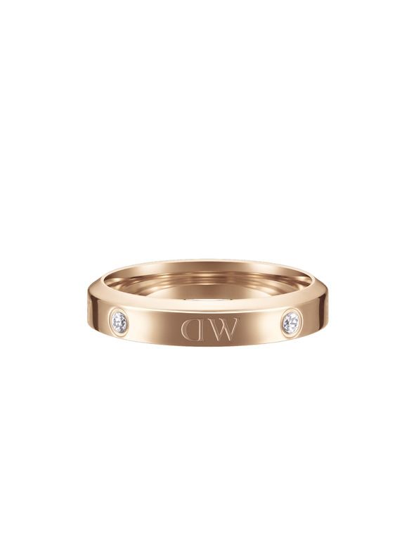 Daniel Wellington Ocelový dámský prsten Daniel Wellington Classic Lumine