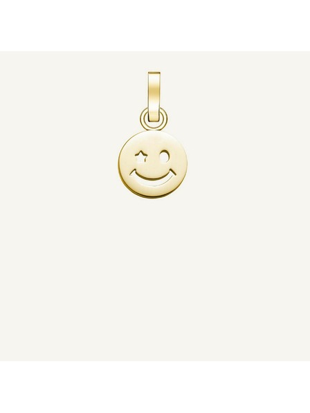 Rosefield Rosefield přívěsek ve zlaté barvě Mini Smiley PE-Gold-Smiley S