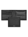 Hugo Boss Pánská černá kožená peněženka Hugo Boss Classic HLM416A