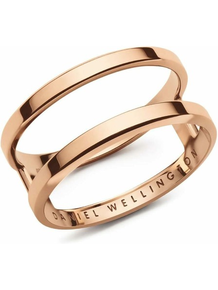 Daniel Wellington Dámský dvojitý ocelový prsten Daniel Wellington Elan DW00400117