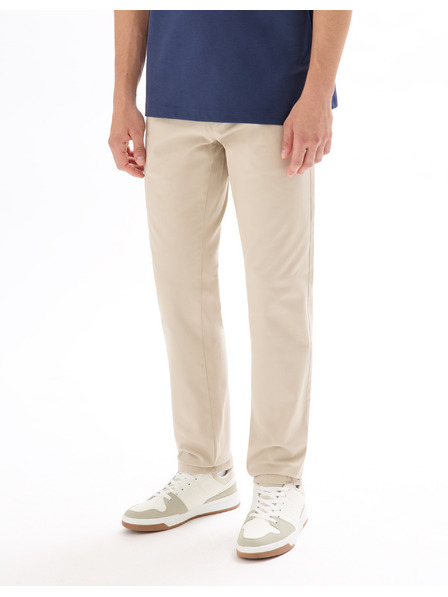 Celio Béžové pánské chino kalhoty Celio Tocharles