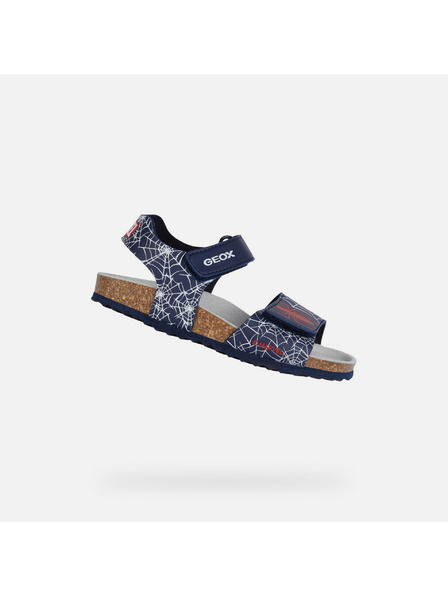 Geox Tmavě modré chlapecké sandály Geox Ghita