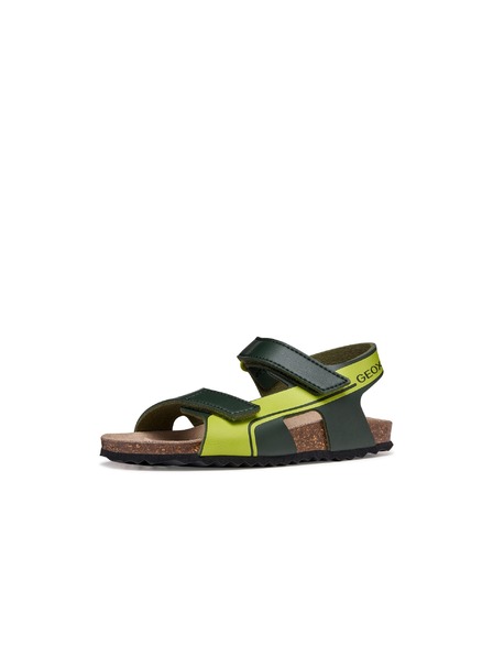 Geox Zelené chlapecké sandály Geox Ghita