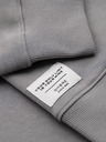 Ombre Clothing Pánská mikina BASIC s kulatým výstřihem - šedá Ombre Clothing