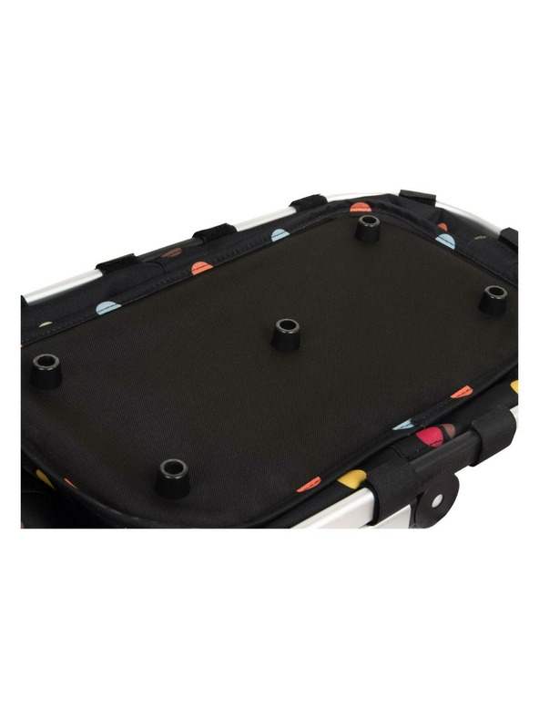 Reisenthel Černý puntíkovaný nákupní košík Reisenthel Carrybag