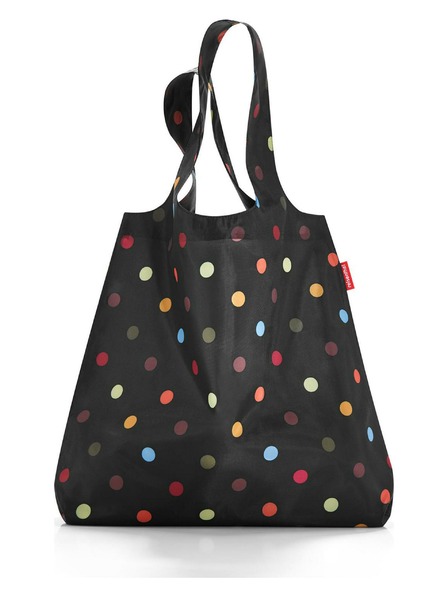 Reisenthel Černá puntíkovaná nákupní taška Reisenthel Mini Maxi Shopper