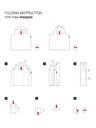 Reisenthel Černá puntíkovaná nákupní taška Reisenthel Mini Maxi Shopper