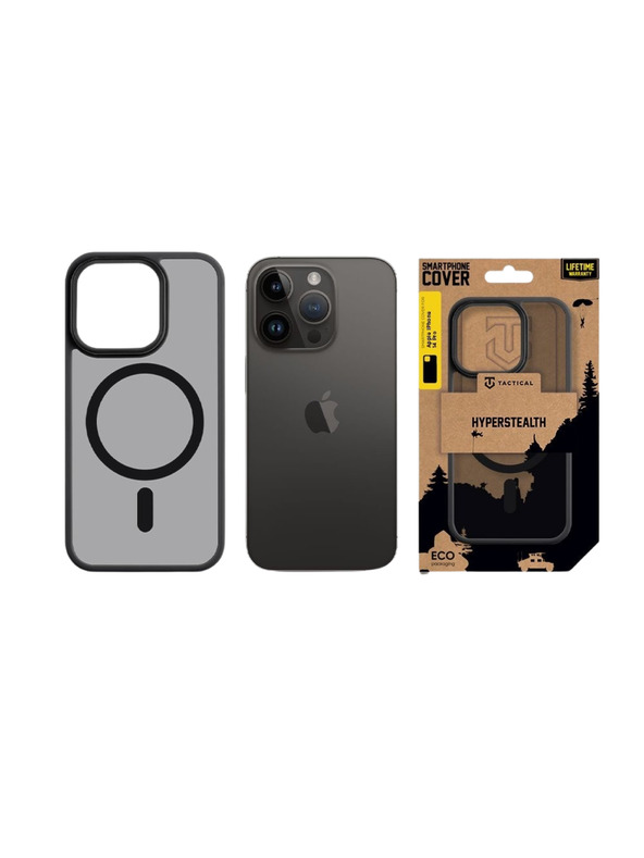 Tactical Tactical MagForce Hyperstealth Kryt pro Apple iPhone 14 Pro Asphalt