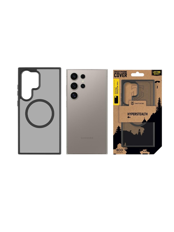 Tactical Tactical MagForce Hyperstealth Kryt pro Samsung Galaxy S24 Ultra Asphalt
