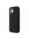 Mercedes Mercedes PU Leather 3D MagSafe Zadní Kryt pro iPhone 17 Black