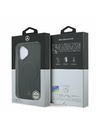 Mercedes Mercedes PU Leather 3D MagSafe Zadní Kryt pro iPhone 17 Black