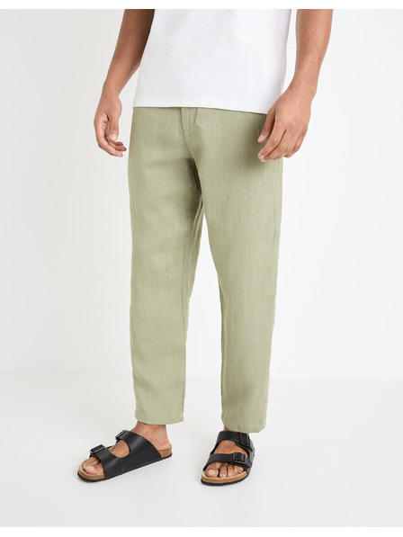 Celio Lněné kalhoty Dolinus 34/34 Celio