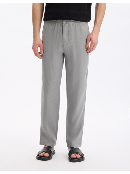 Celio Lněné kalhoty Dolinus 34/34 Celio