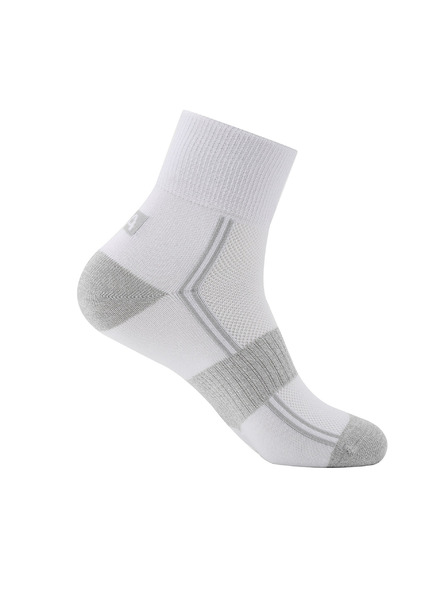 ALPINE PRO Šedo-bílé unisex ponožky Alpine Pro 3HARE 2
