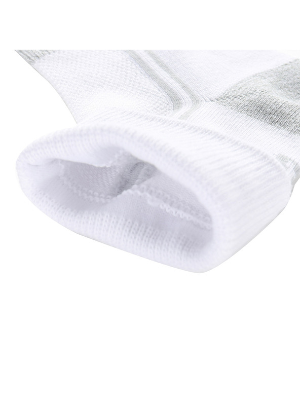 ALPINE PRO Šedo-bílé unisex ponožky Alpine Pro 3HARE 2