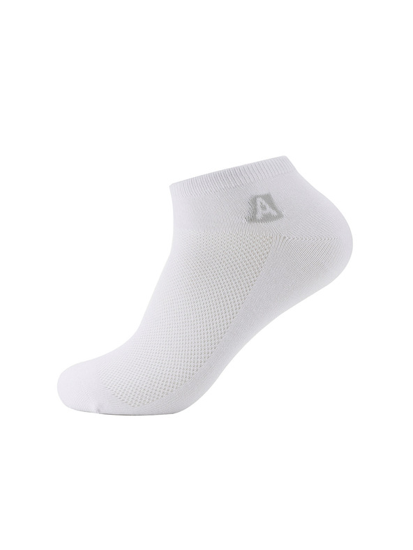 ALPINE PRO Unisex ponožky coolmax ALPINE PRO RED DEER bílá