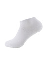 ALPINE PRO Sada tří párů unisex ponožek v bílé barvě ALPINE PRO 3UNICO