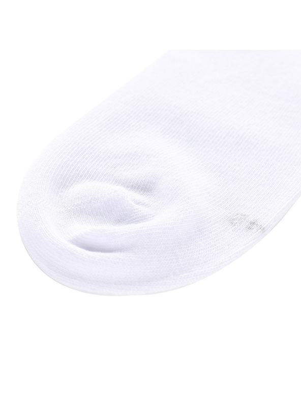 ALPINE PRO Sada tří párů unisex ponožek v bílé barvě ALPINE PRO 3UNICO
