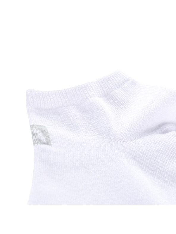 ALPINE PRO Sada tří párů unisex ponožek v bílé barvě ALPINE PRO 3UNICO