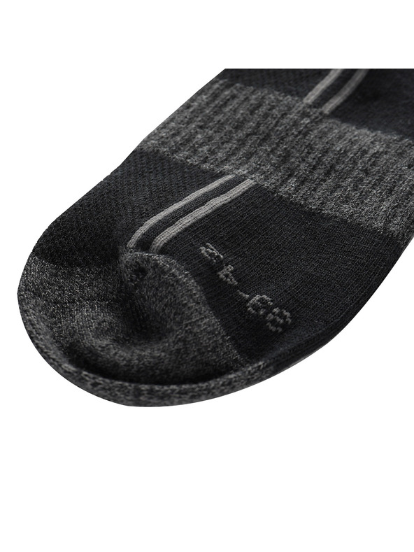 ALPINE PRO Unisex ponožky s coolmax technologií ALPINE PRO 3HARE 2 černá
