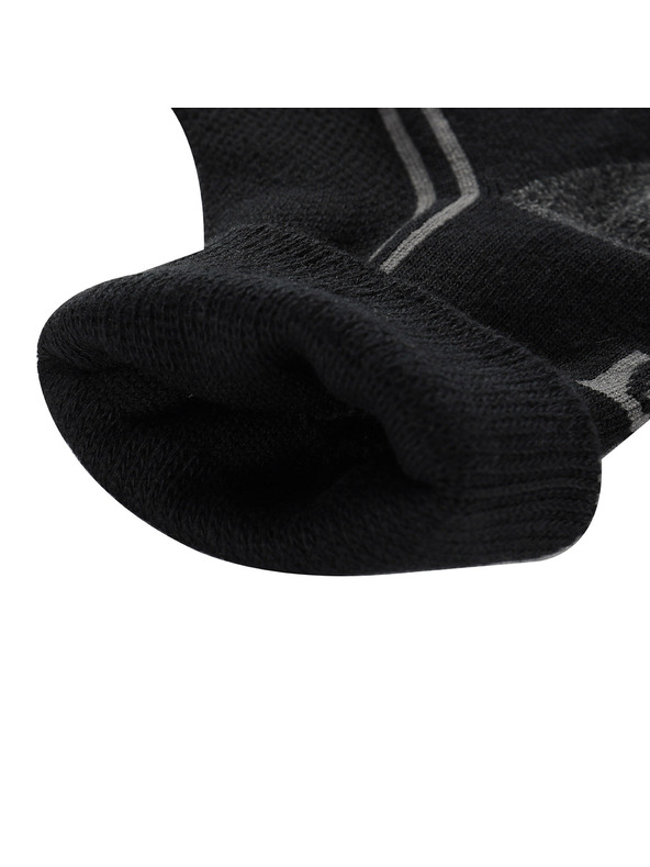 ALPINE PRO Unisex ponožky s coolmax technologií ALPINE PRO 3HARE 2 černá