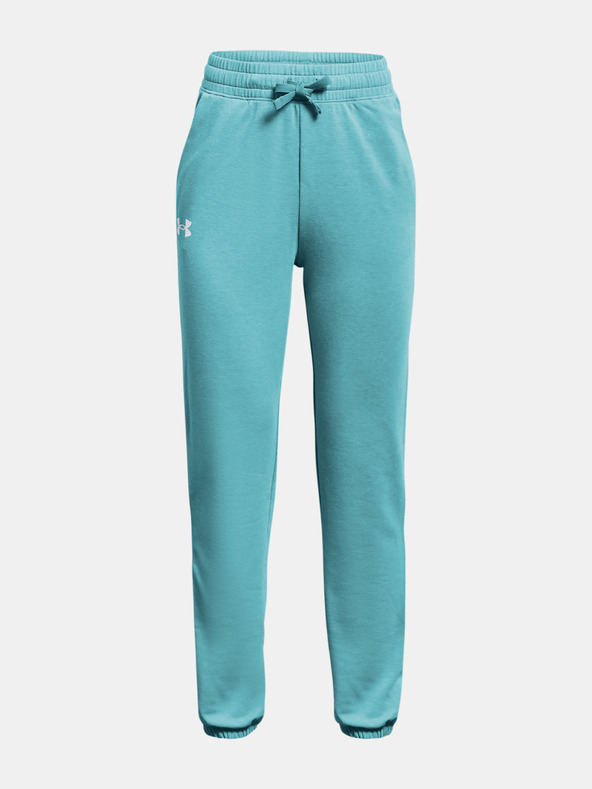 Under Armour Dívčí tepláky Under Armour Rival Terry Taped Pant