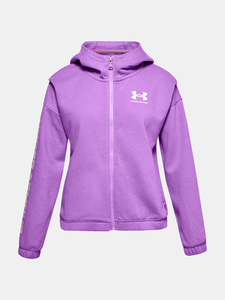 Under Armour Dívčí mikina Under Armour Rival Fleece FZ Hoodie