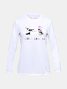 Under Armour Dívčí tričko Under Armour Tech Graphic Big Logo LS T-Shirt
