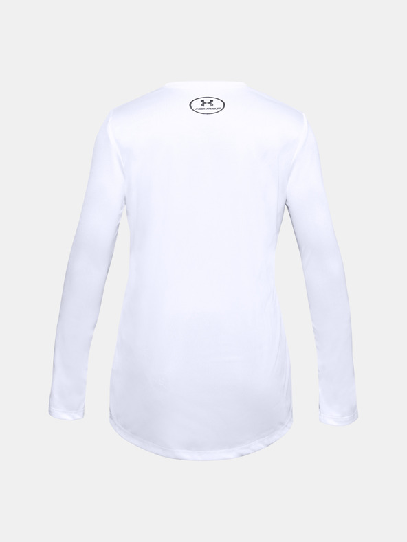 Under Armour Dívčí tričko Under Armour Tech Graphic Big Logo LS T-Shirt